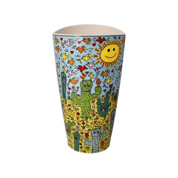 Produktbild von Vase James Rizzi Desert Life - Pop Art